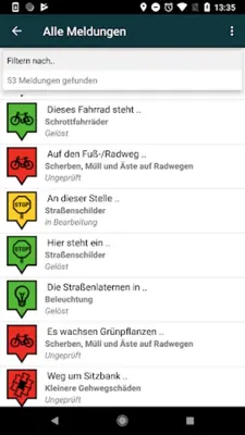 Mängelmelder android App screenshot 0